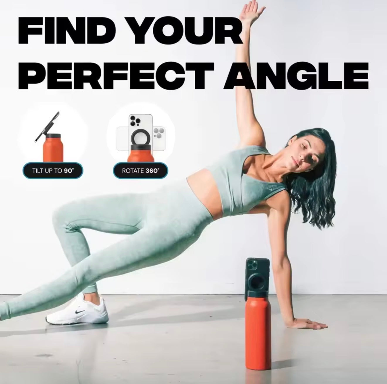 Magnetic water bottle