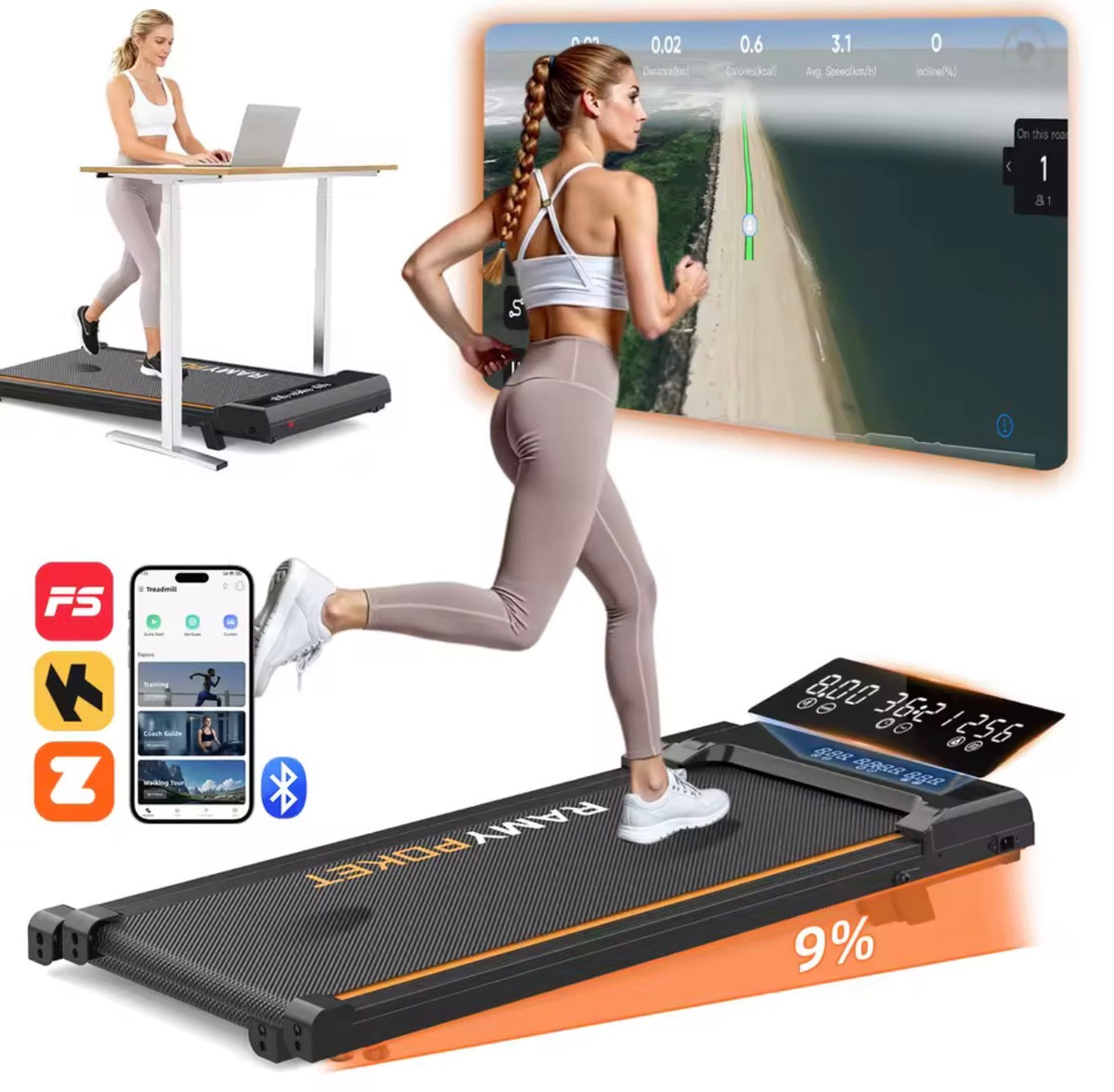 Foldable Walking Pad