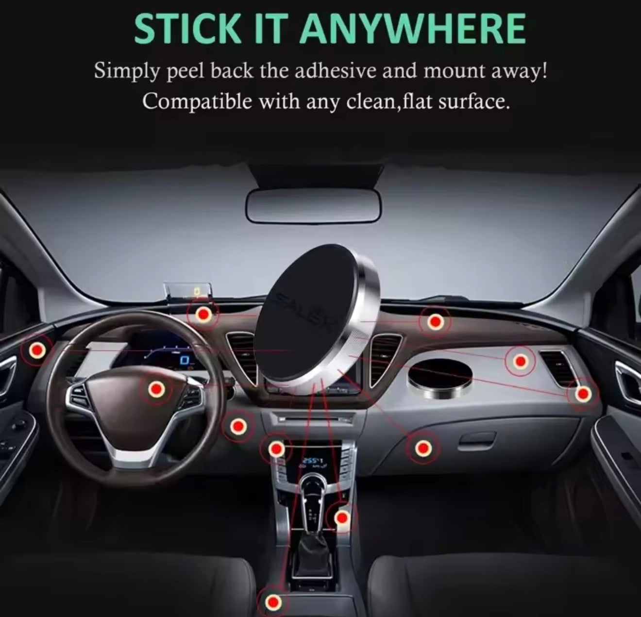 Magnetic phone holder
