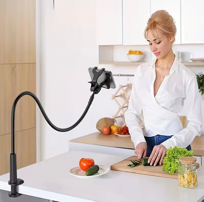 Gooseneck phone holder