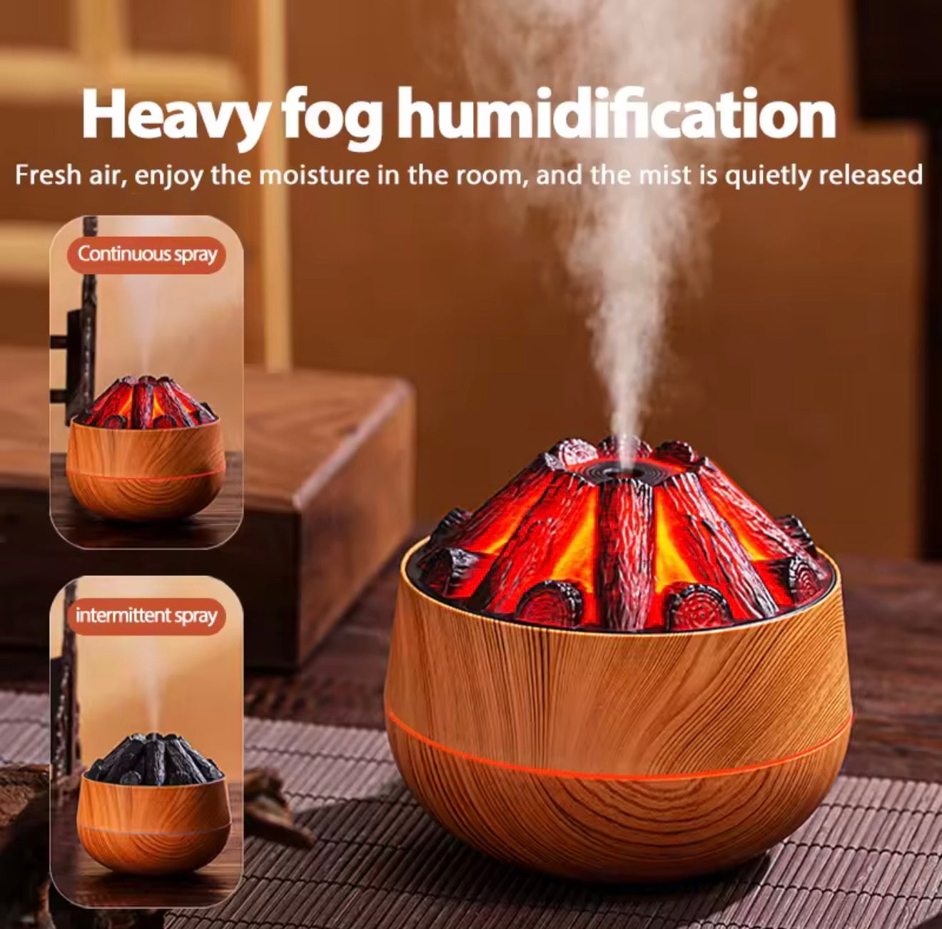 Flame Cool Mist Humidifier