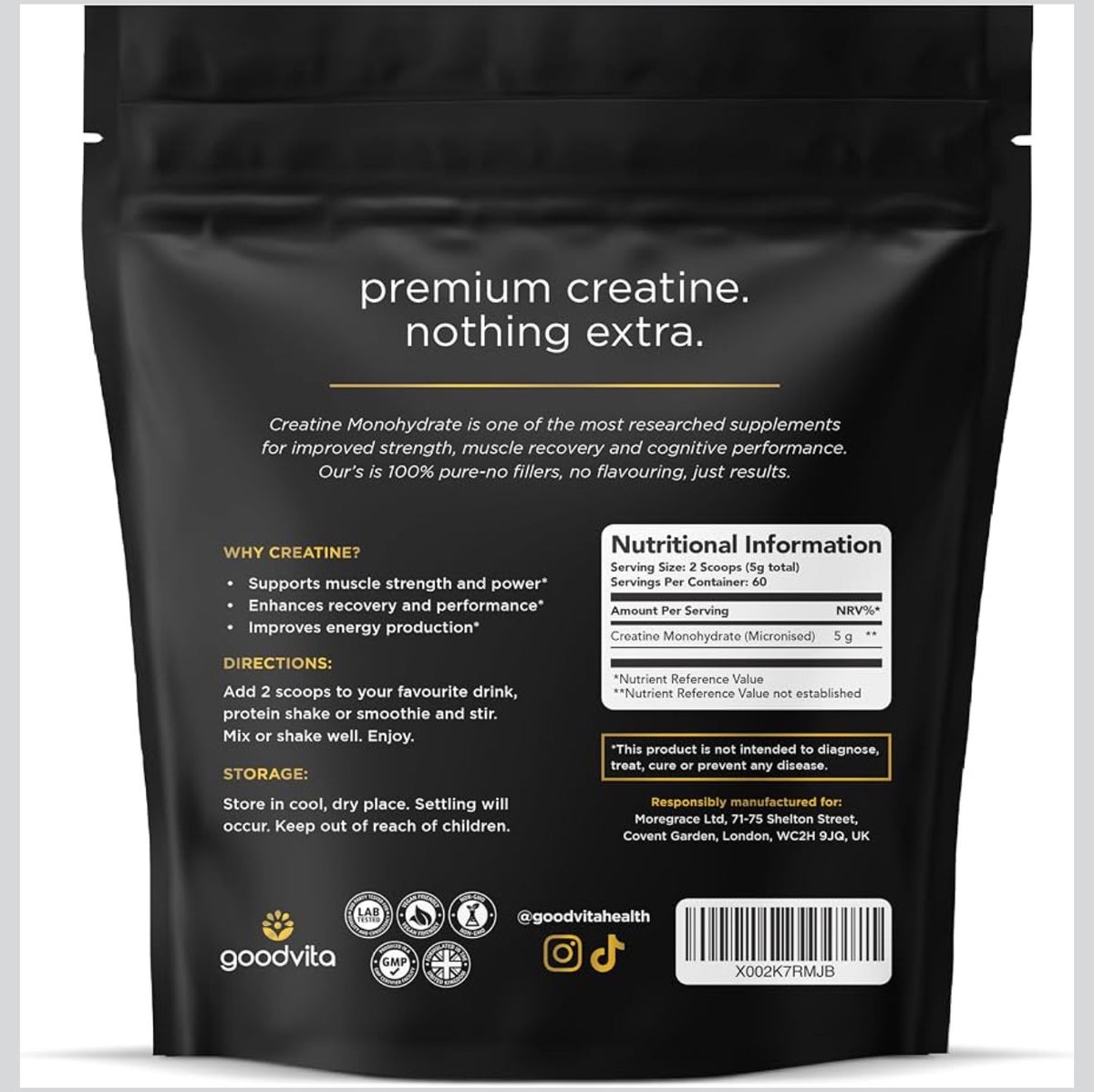 Micronised Creatine Monohydrate