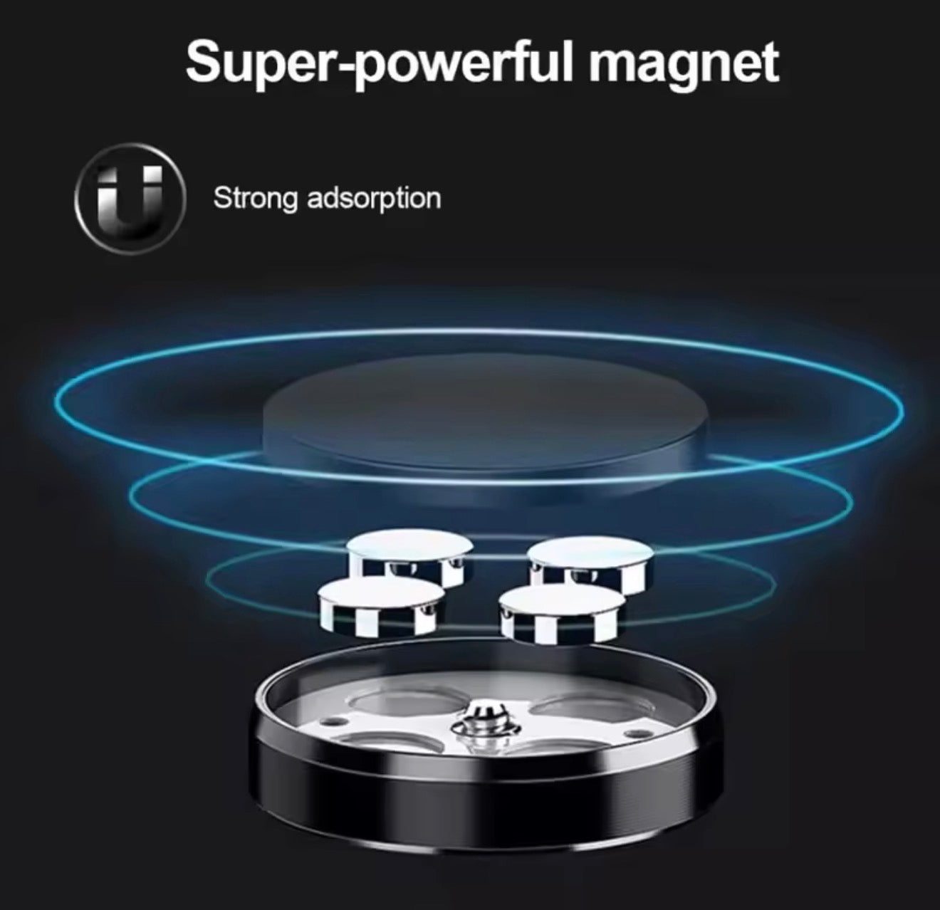 Magnetic phone holder